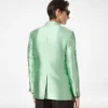 Veste Duchesse à pois en jacquard