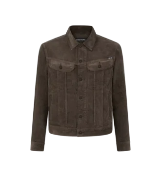 Veste en denim à 12 vagues et cordons