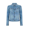Veste en denim délavé été Veste en denim délavé été