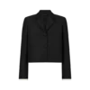 Veste en laine et soie Radzmir avec détails plissés Veste en laine et soie Radzmir avec détails plissés