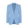 Veste en satin irrégulier pêché Veste en satin irrégulier pêché