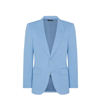 Veste en satin irrégulier pêché