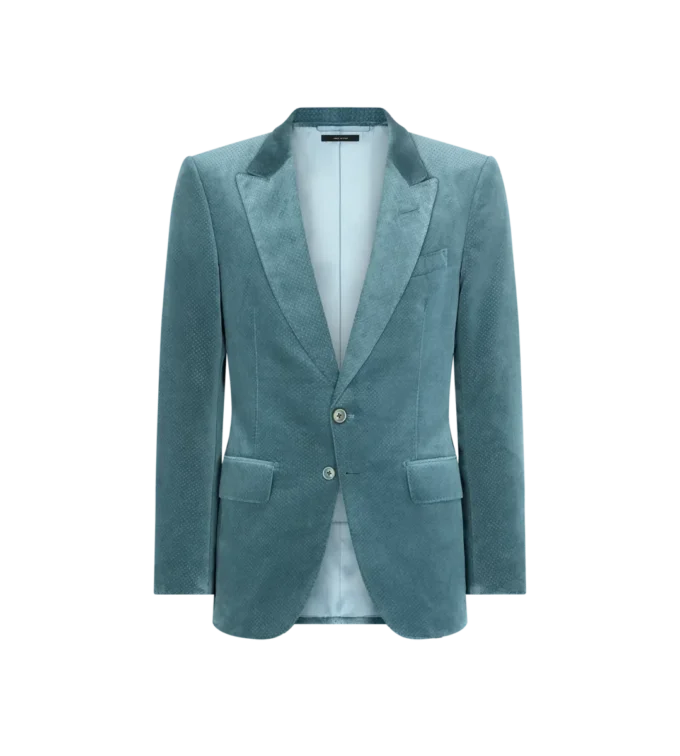 Veste en velours à micro-pois Veste en velours à micro-pois