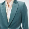 Veste en velours à micro-pois Veste en velours à micro-pois