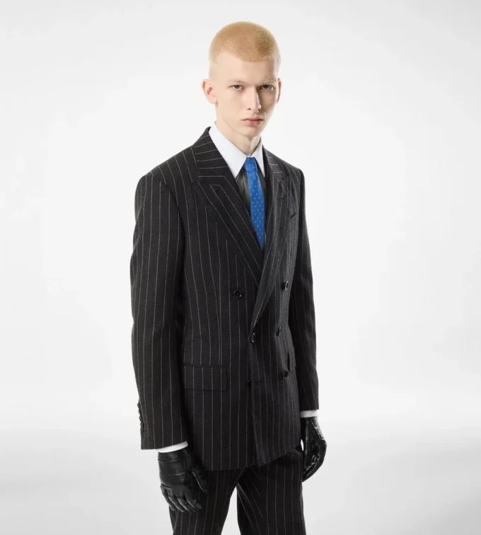 Veste à fines rayures Veste à fines rayures