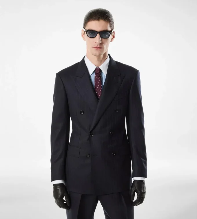 Veste à fines rayures Veste à fines rayures