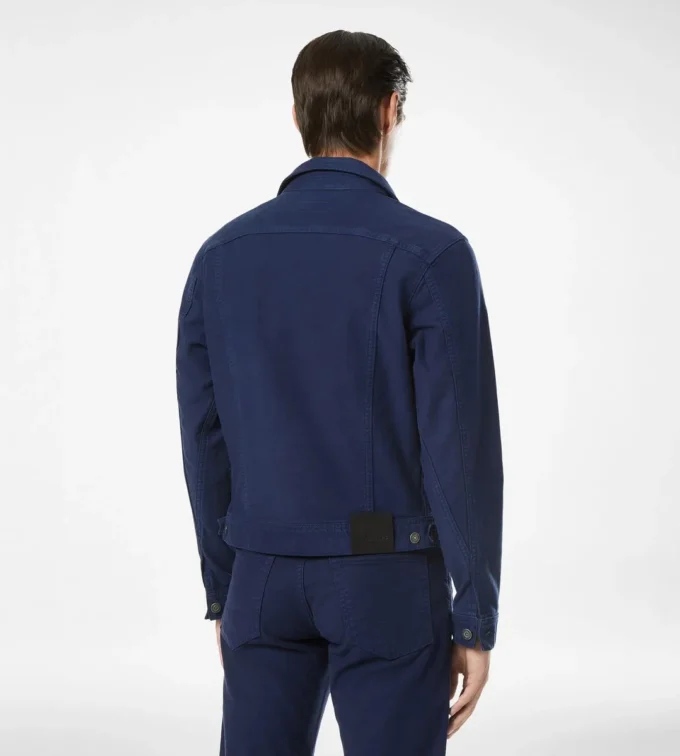 Veste iconique en denim moleskin
