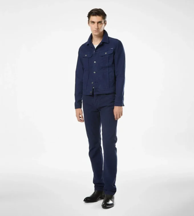 Veste iconique en denim moleskin