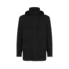 Veste militaire en coton et soie