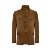 Veste militaire en daim cachemire