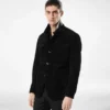 Veste militaire en daim cachemire Veste militaire en daim cachemire