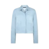 Veste oversize en daim d’agneau souple Veste oversize en daim d’agneau souple