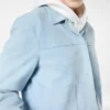 Veste oversize en daim d’agneau souple Veste oversize en daim d’agneau souple