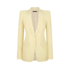 Veste à revers en pointe simple boutonnage en laine et soie Radzmir Veste à revers en pointe simple boutonnage en laine et soie Radzmir