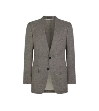 Veste Shelton en laine, soie et lin