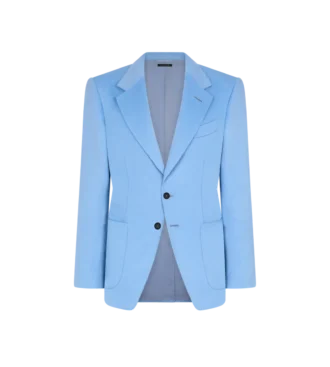 Veste Shelton en twill de cachemire