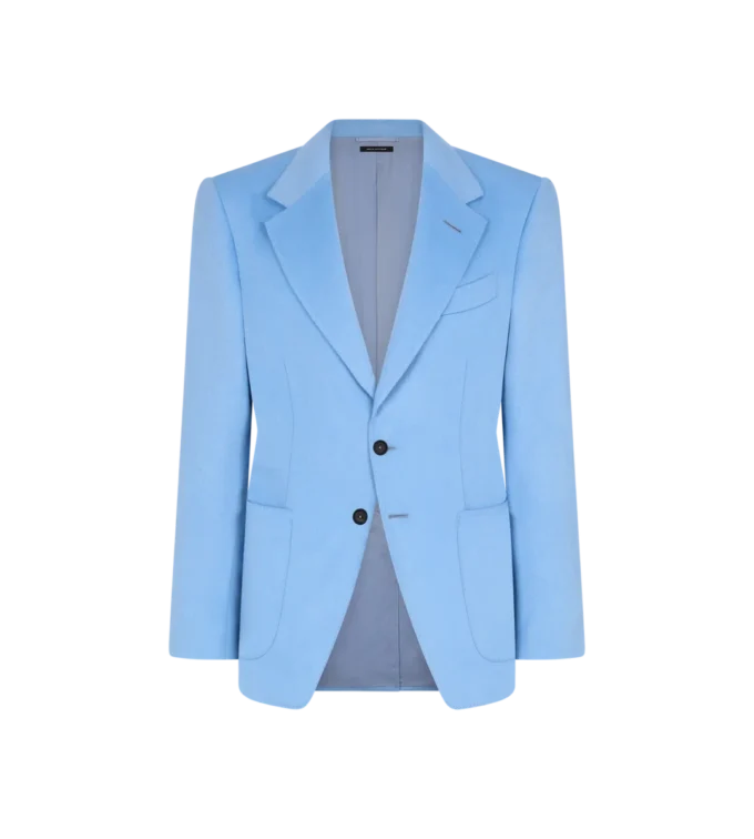 Veste Shelton en twill de cachemire