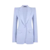 Veste simple boutonnage en laine légère double face Veste simple boutonnage en laine légère double face