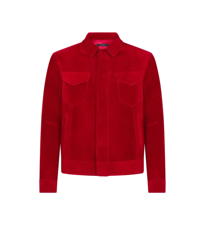 Veste western en daim cachemire Veste western en daim cachemire