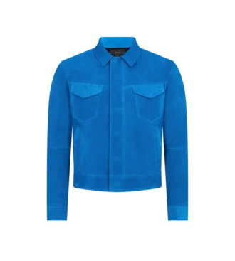 Veste western en daim cachemire