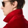 Veste western en daim cachemire Veste western en daim cachemire