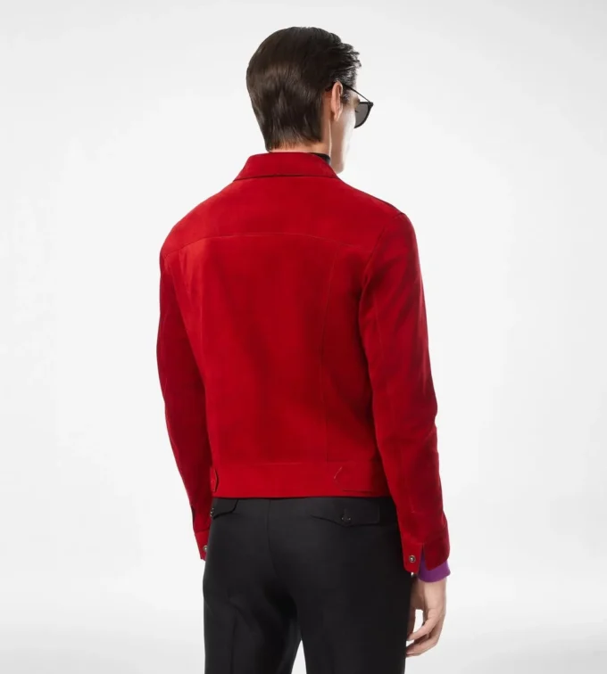 Veste western en daim cachemire Veste western en daim cachemire