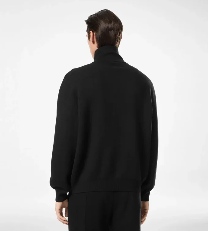 Veste zippée double face en laine Veste zippée double face en laine